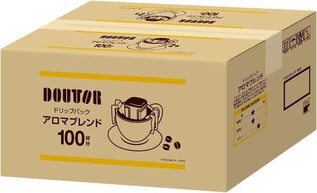 ドトールコーヒー「ドリップパックアロマブレンド 100杯分」