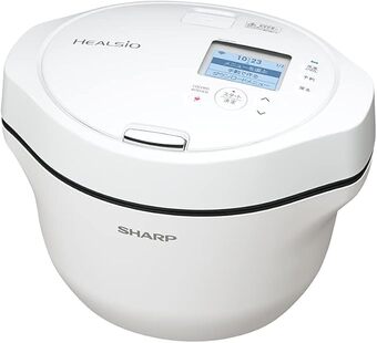 シャープ「ヘルシオ ホットクック 1.6L KN-HW16G-W」