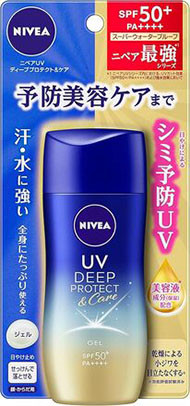 ニベア花王「ニベアUV  ディープ プロテクト＆ケア ジェル 80g」