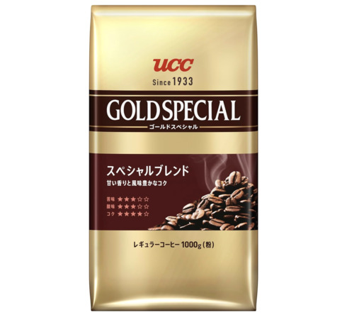 UCC「ゴールドスペシャル スペシャルブレンド コーヒー粉 1000g」