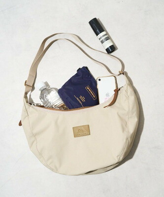 グレゴリー 別注 LAUGHING SHOULDER BAG L LEATHER PATCH