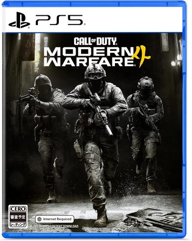 PS5のソフト（ステルス）：マイクロソフト「Call of Duty Modern Warfare 4」