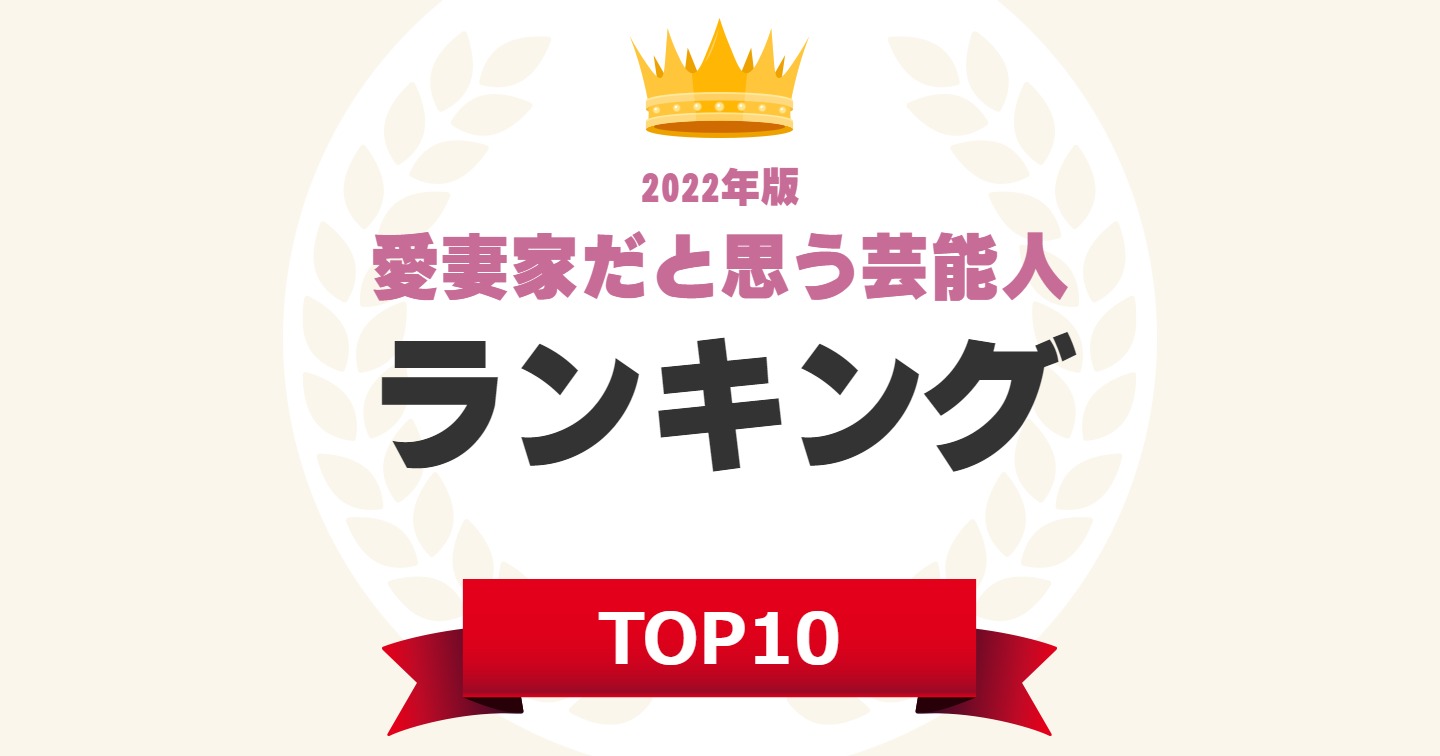 愛妻家だと思う芸能人 ランキングtop10 1位は 杉浦太陽 さん 1 4 ねとらぼ調査隊