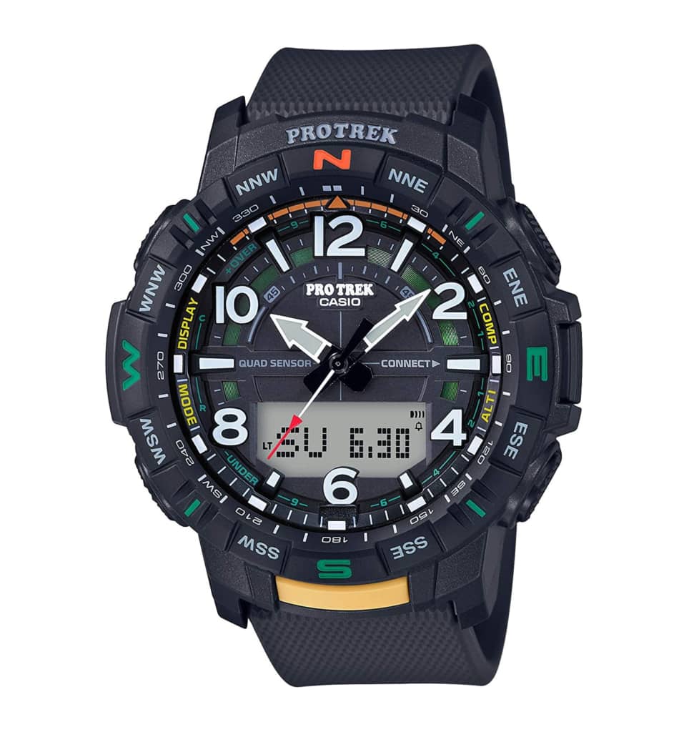 CASIO プロトレック チタン PRT-700 TWIN SENSOR - 腕時計(アナログ)