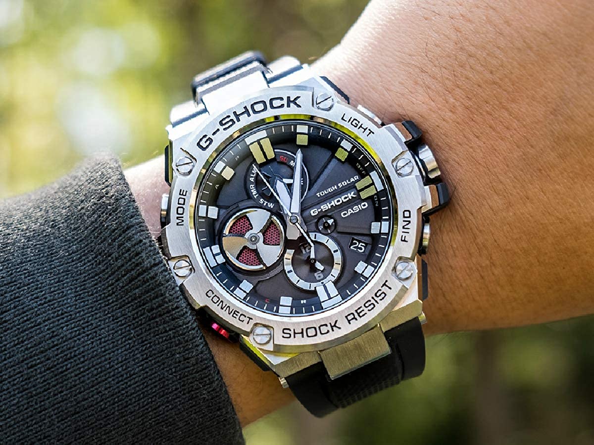 品 カシオ G-SHOCK タフソーラー メンズ腕時計 GST-B100