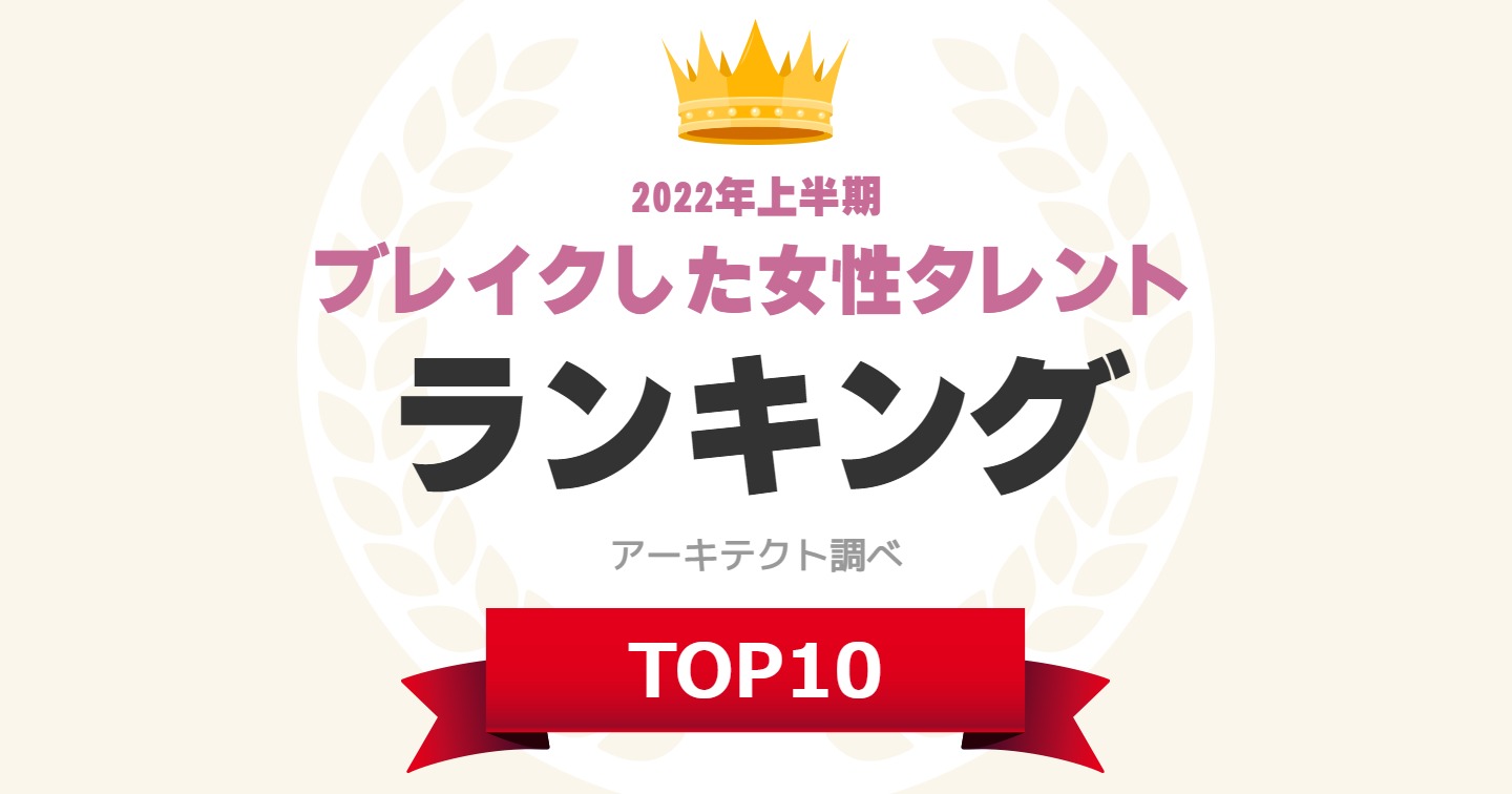 【2022年上半期】「ブレイクした女性タレント」ランキングtop10！ 1位は「ゆうちゃみ」【アーキテクト調べ】（1 5） 芸能人