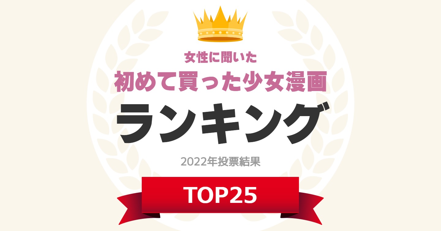 女性に聞いた 初めて買った少女漫画 ランキングtop25 1位は キャンディ キャンディ 22年最新調査結果 1 6 ねとらぼ調査隊