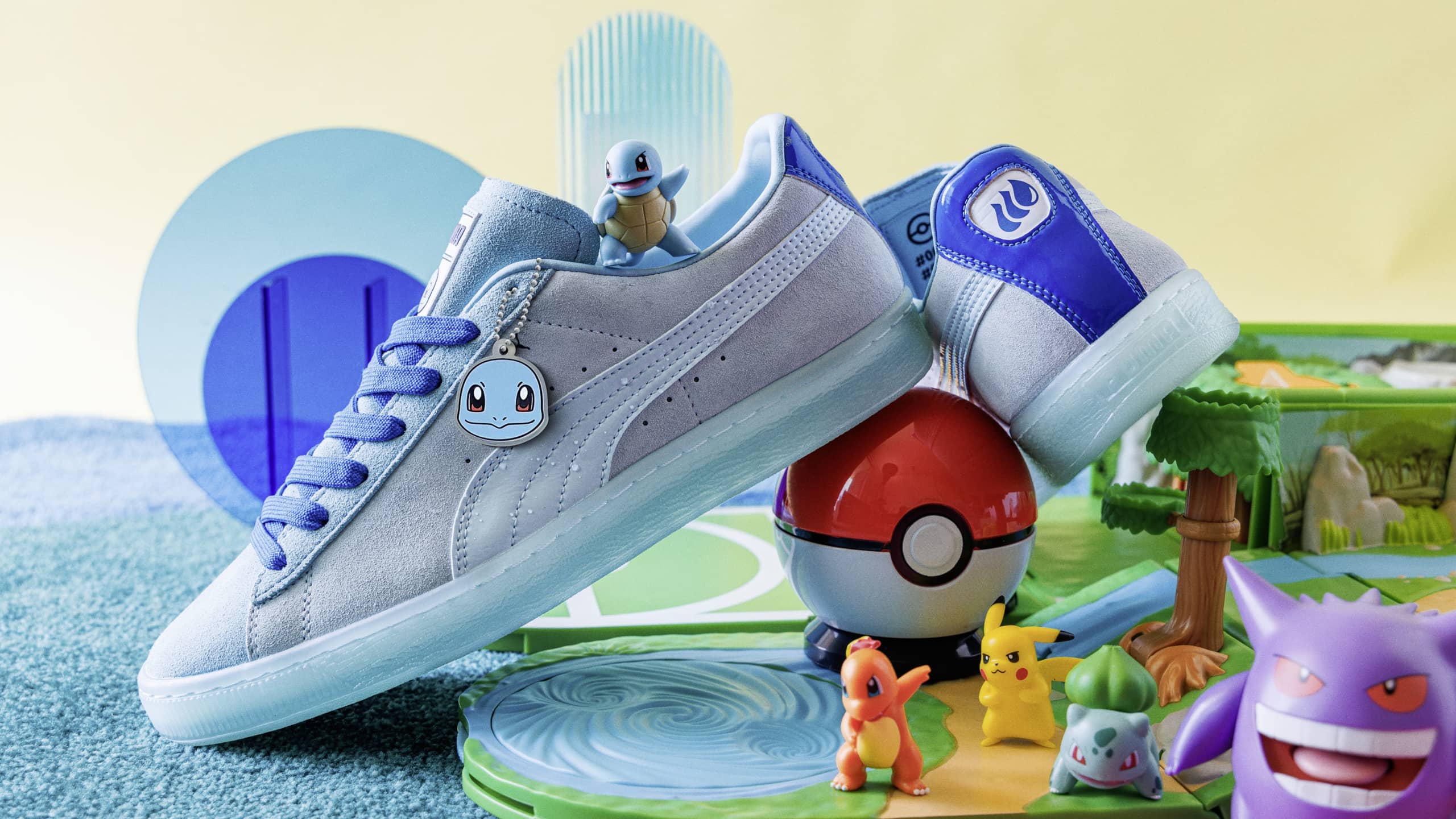 プーマ×ポケモン】初コラボアイテムが登場！ ピカチュウや人気