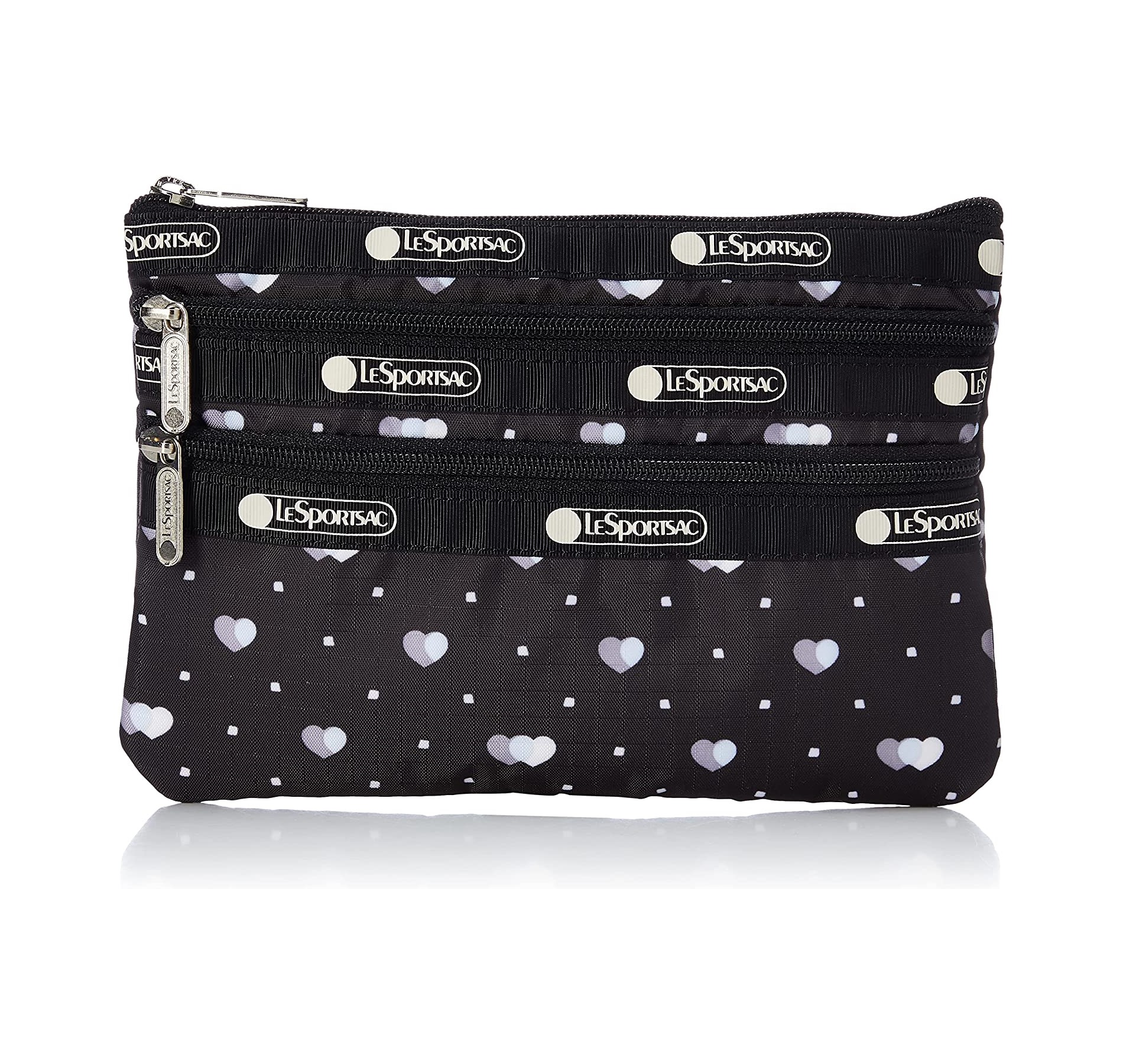 d*i様 レスポートサック＆ひとりっぷ ジップポーチセット3 ブラック