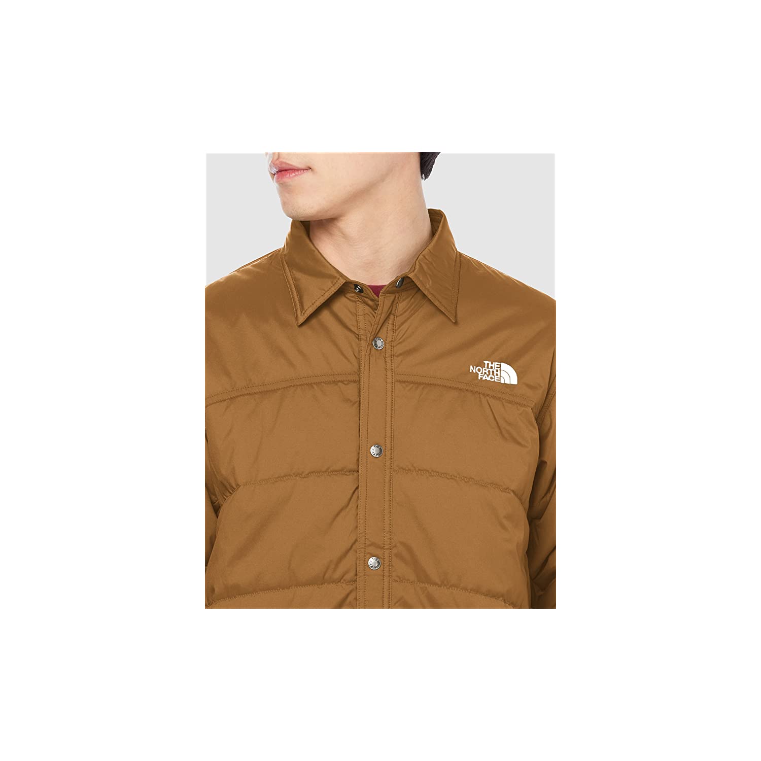 THE NORTH FACE ブラウン　中綿ジャケット　120 冬の人気アウター「THE NORTH FACE（ザ・ノース・フェイス）の中綿