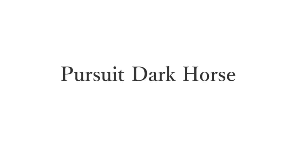 Pursuit Dark Horse/インディアン