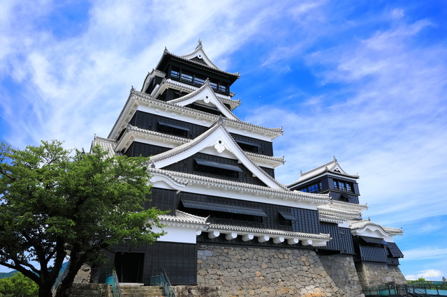 【熊本県】完全復旧した晴天下の熊本城