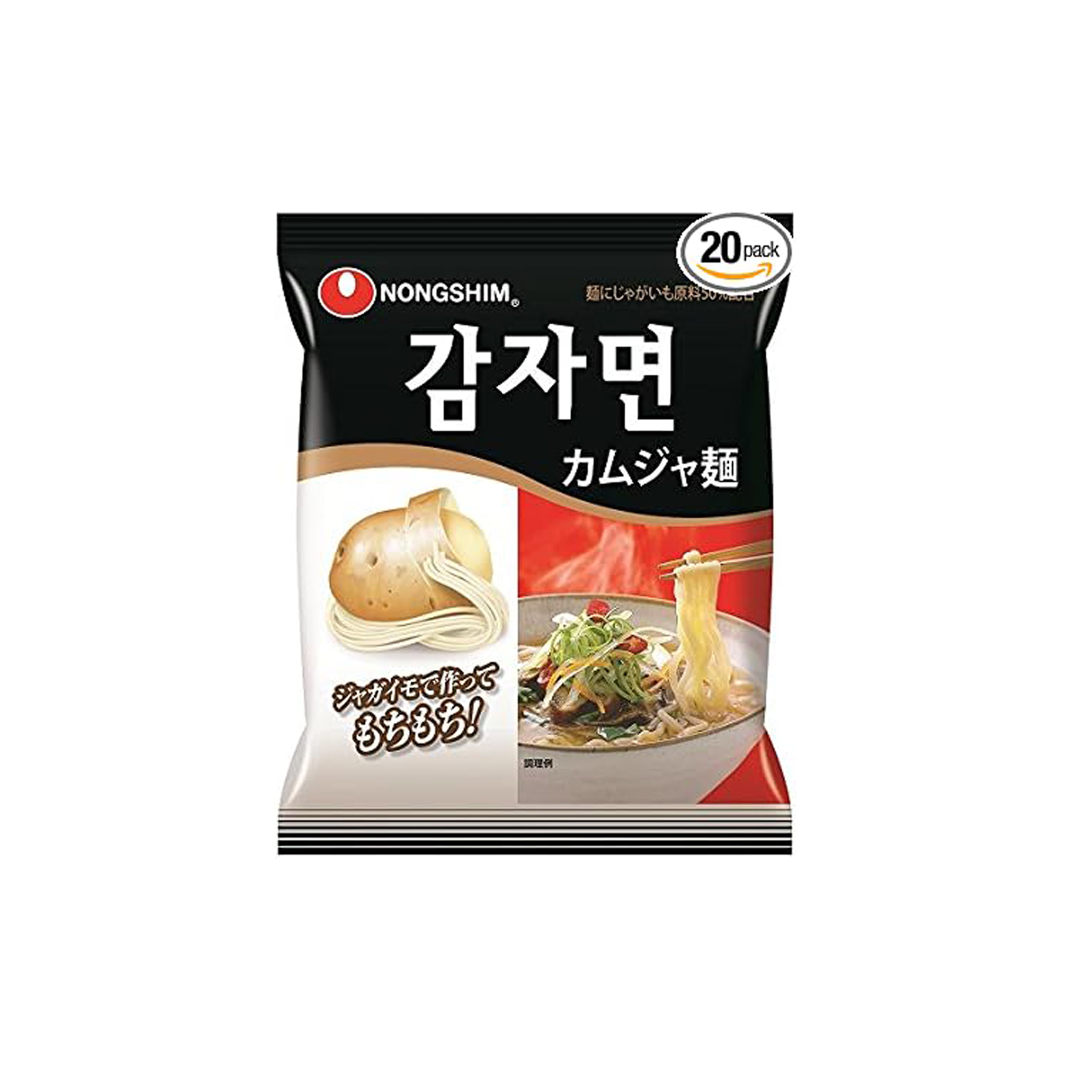 韓国風カムジャ麺24個セット【賞味期限2026.3.1】 韓国風カムジャ麺24個セット【賞味期限2026.3.1】