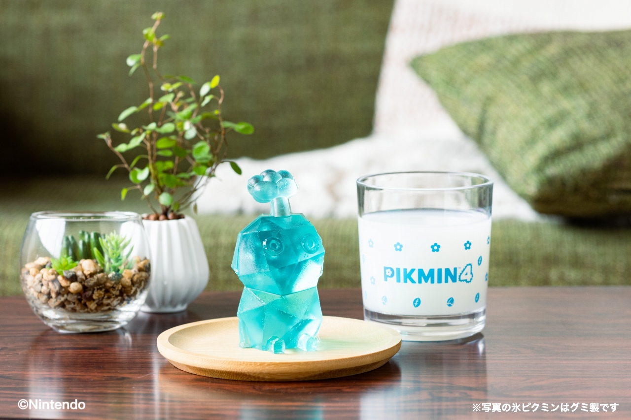 【新品・未使用】ピクミン ぬいぐるみ3体＋氷ピクミン製氷器＋バッグ＆コップ 氷ピクミンが作れる製氷器が付録！ 昨年完売した「ピクミン4」ブランド