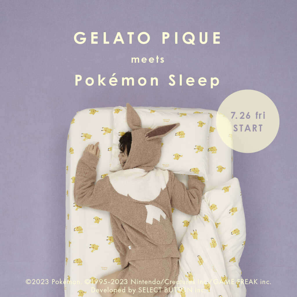 GELATO PIQUE meets Pokémon Sleep