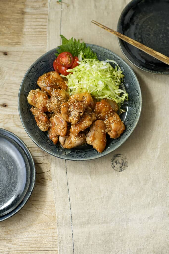 鶏もも肉の甘辛焼き