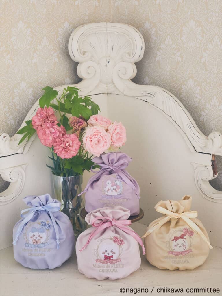 Maison de FLEUR×ちいかわ　刺繍巾着