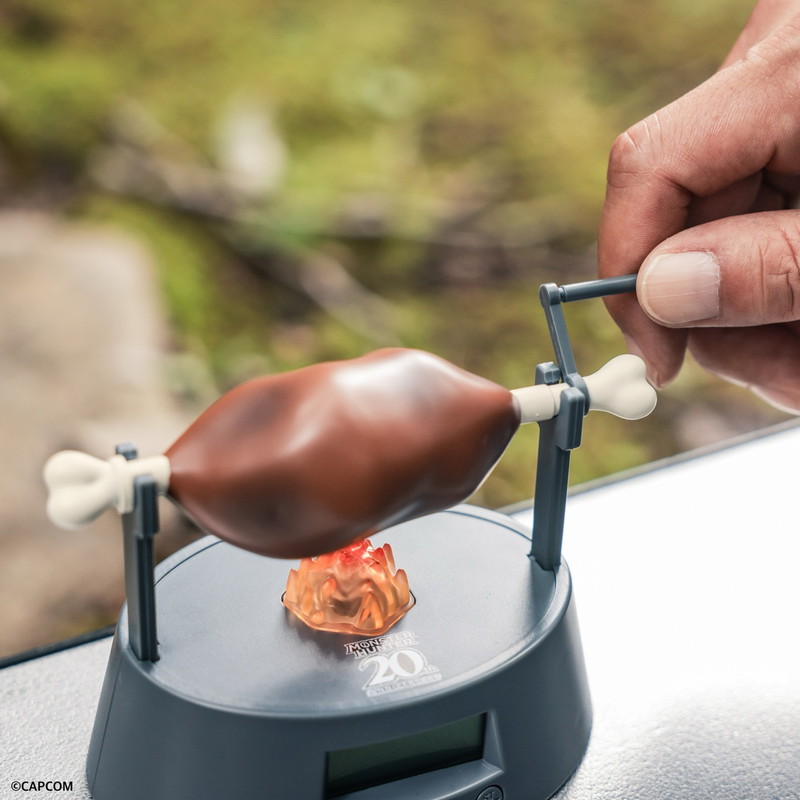 モンスターハンター20th Anniversary 上手に焼けました！ 炎が光る肉焼きタイマー