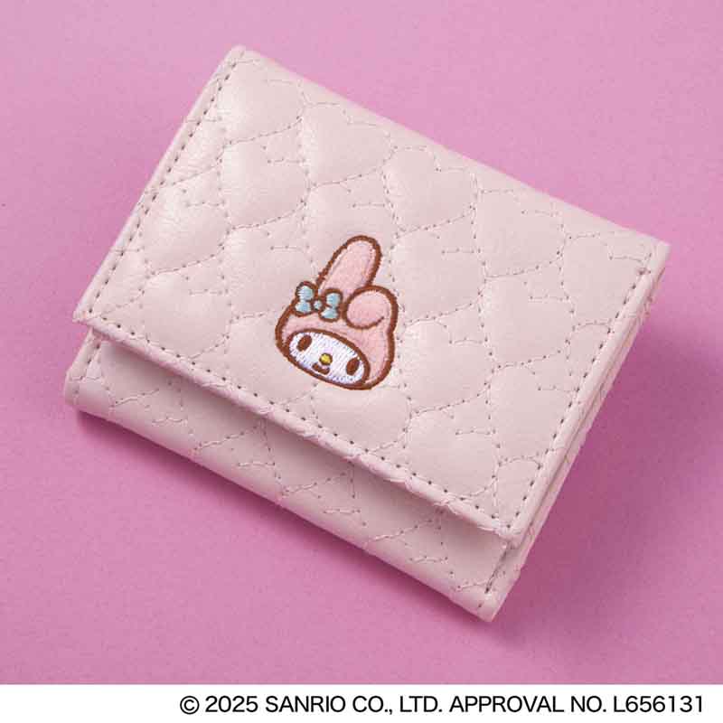 マイメロディハートキルティングミニ財布