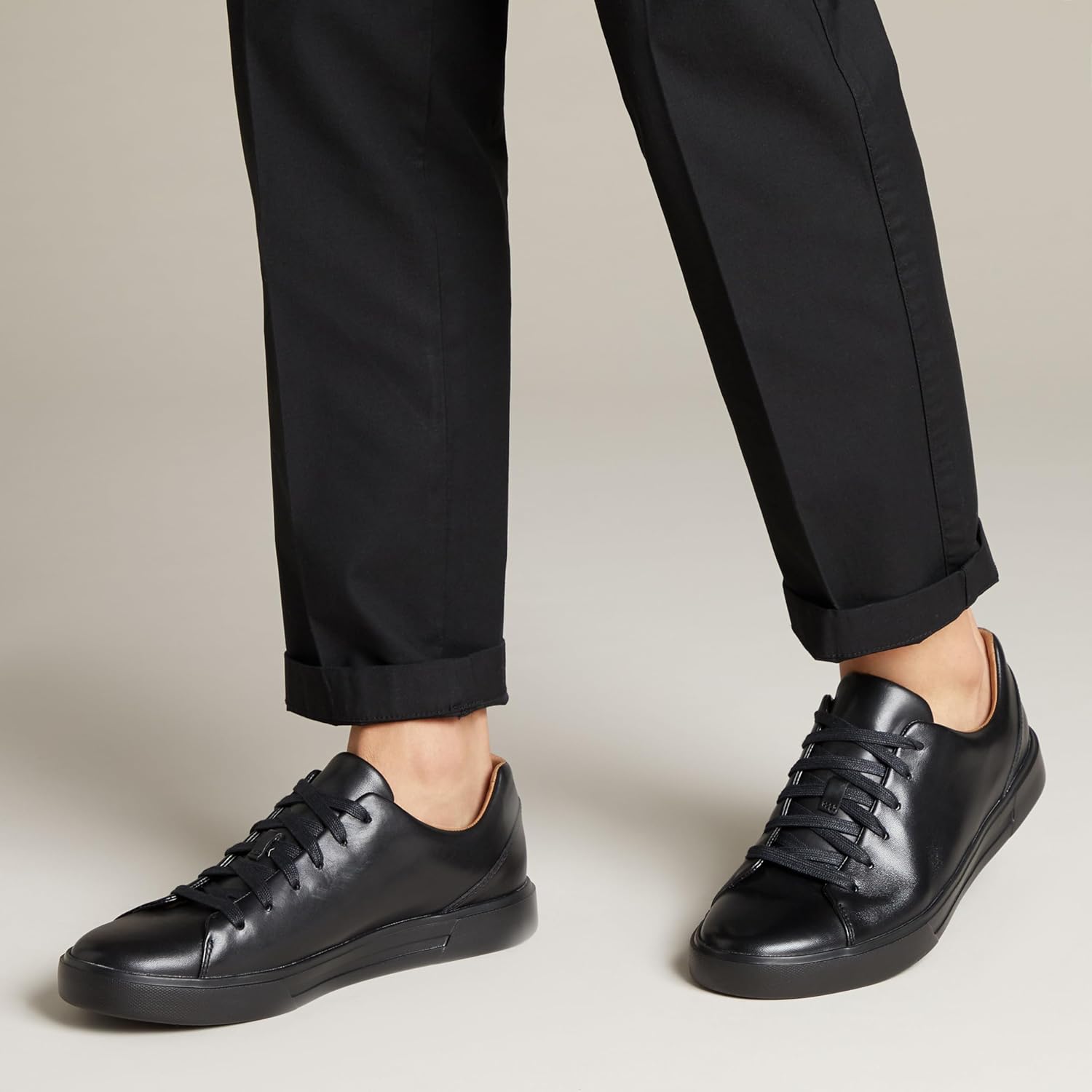 Clarks ブラック ストラップシューズ 厚底 Clarks Torford Strap / トーフォードストラップ （ブラック