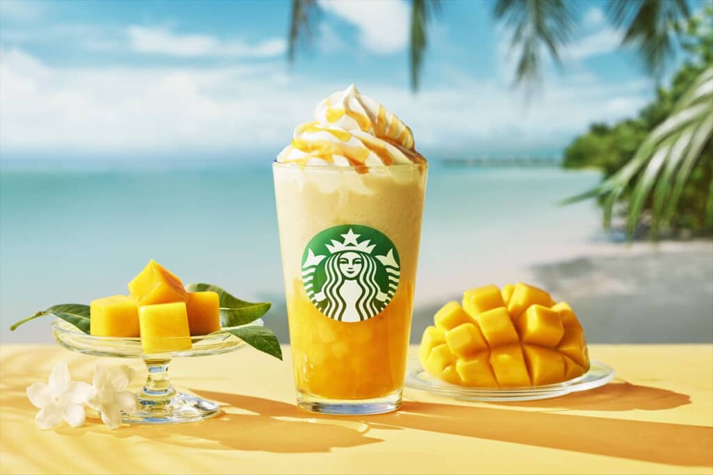 オリエンタル マンゴー & ティー フラペチーノ