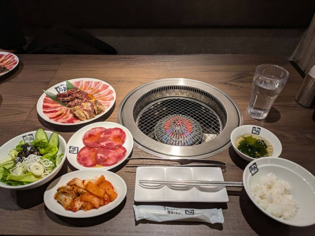 定番焼肉コース（2人前）を試食！