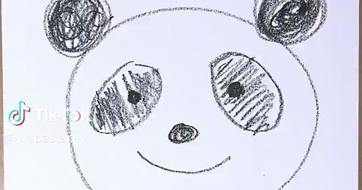 初心者「パンダは黒で目描いとけば完成でしょ！」→絵の先生がちゃんと描いたら……　“段違いのクオリティー”になるコツが目からウロコ（1/2） | 絵画 ねとらぼ