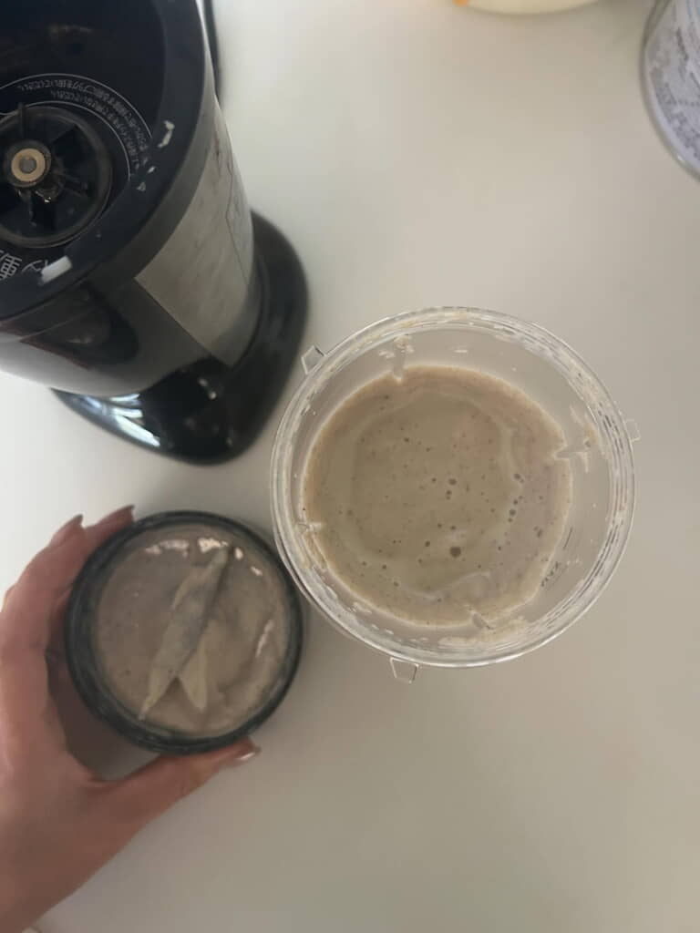 調理中の様子はまさしく離乳食ながら