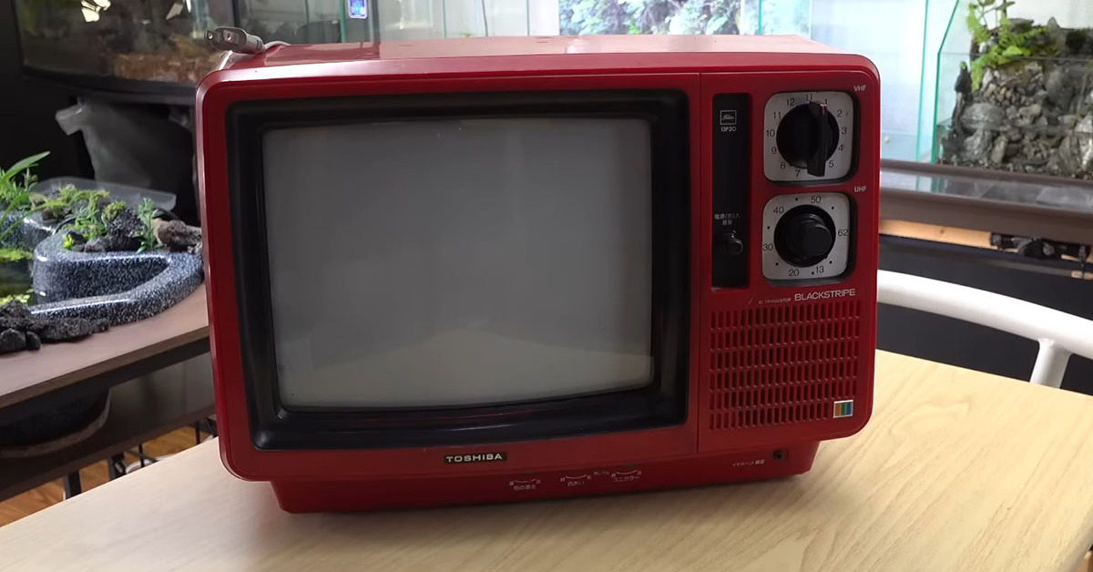 昭和感が漂う色あせたブラウン管テレビ→DIYで大変身！　驚きの完成品に「めちゃくちゃ良い」「その発想はなかった」（1/2） | その他生き物 ねとらぼ