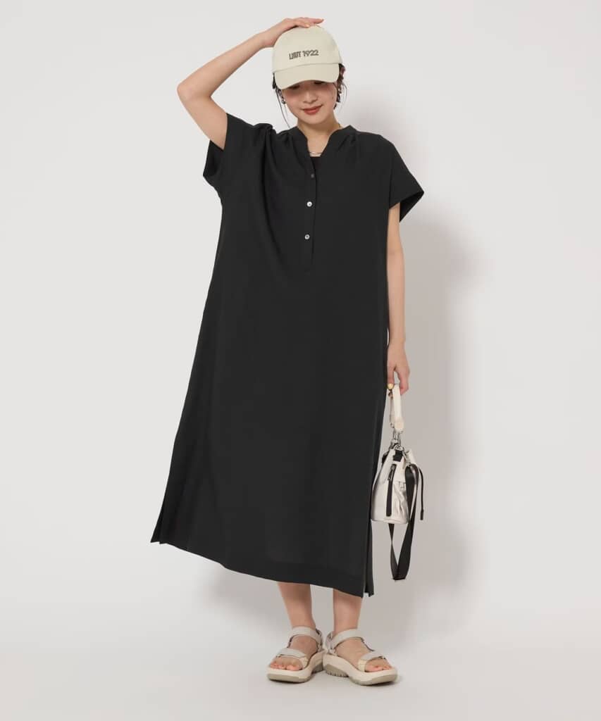 新品！グリーンレーベルリラクシング　シンプルリフトワンピース 新品！グリーンレーベルリラクシング シンプルリフトワンピース