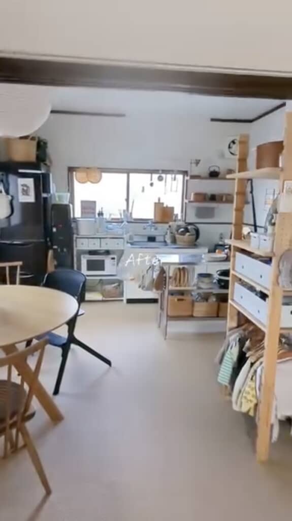 物が多いのにごちゃついて見えないキッチン