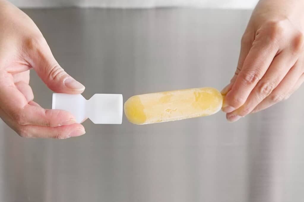 残ったアイスにカバーをして保存可能（画像は山崎実業公式Xより引用）