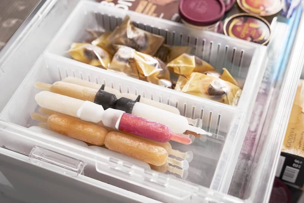 衛生的に再冷凍できます（画像は山崎実業公式Xより引用）