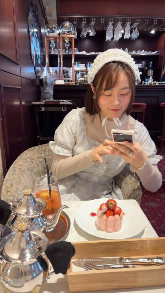 友人とカフェへ