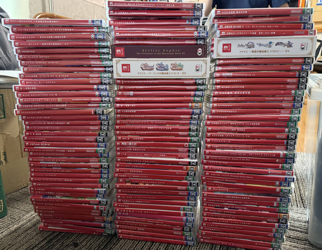 肉眼で分かるSwitchへの愛