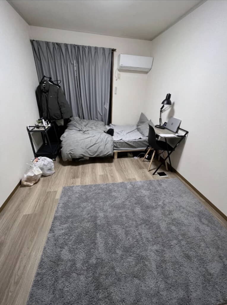 最初の頃の部屋