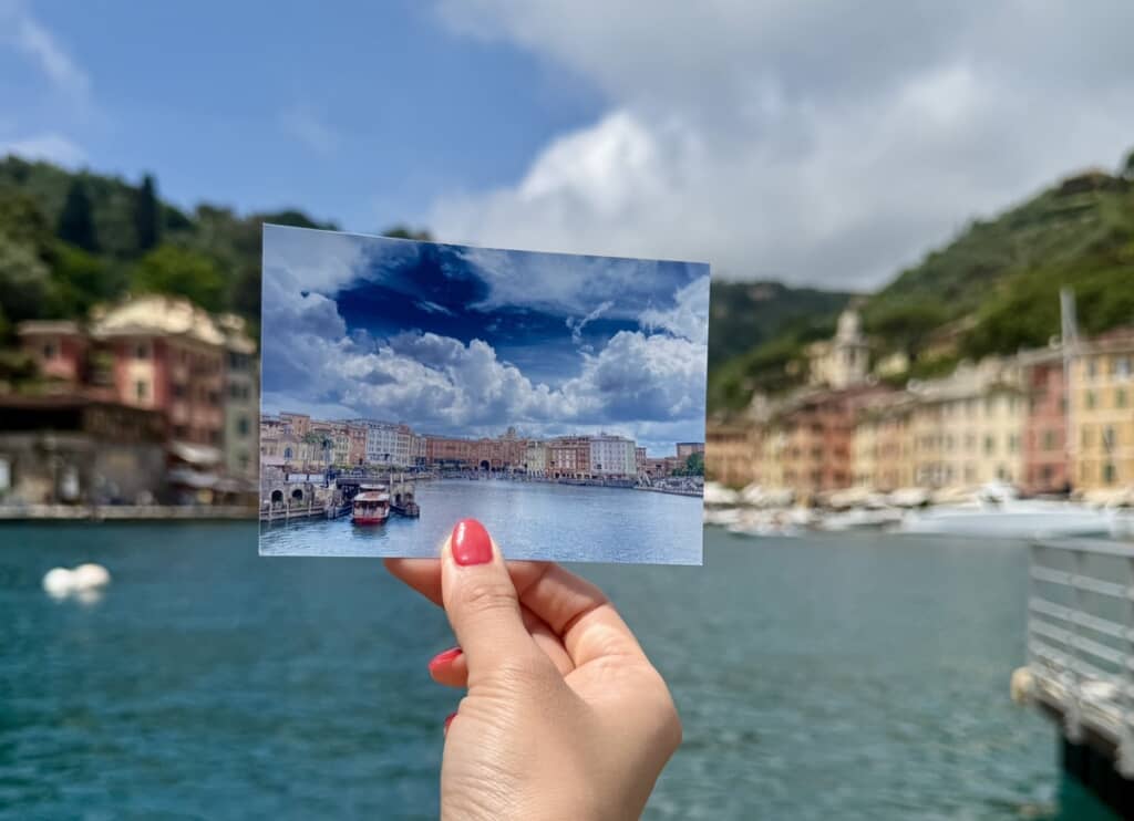 メディテレーニアンハーバーの写真とポルトフィーノ