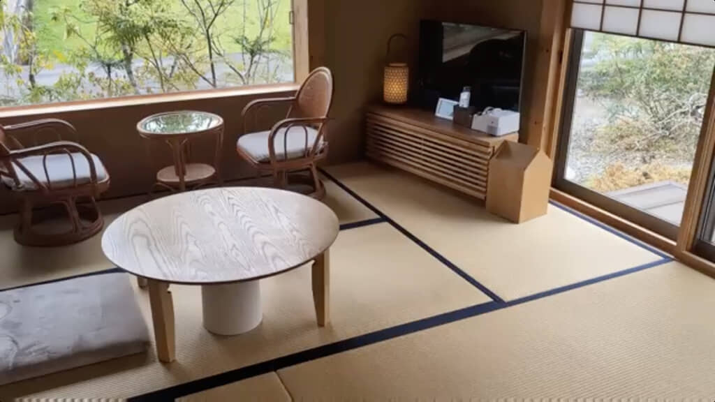 落ち着いた雰囲気の和室は娘さんの部屋