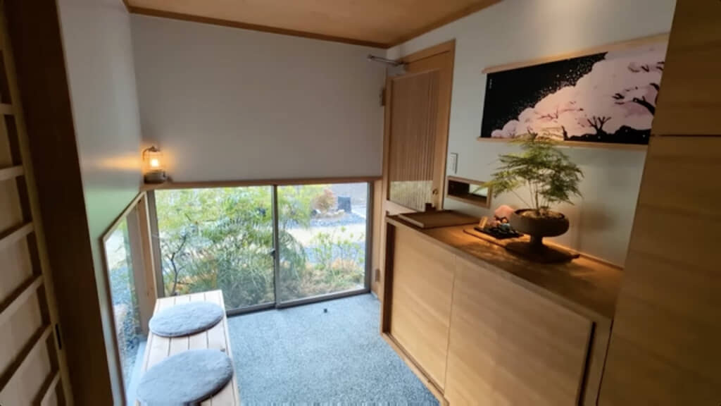 わびさびを感じる玄関