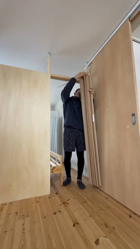 子ども部屋の間仕切りづくり