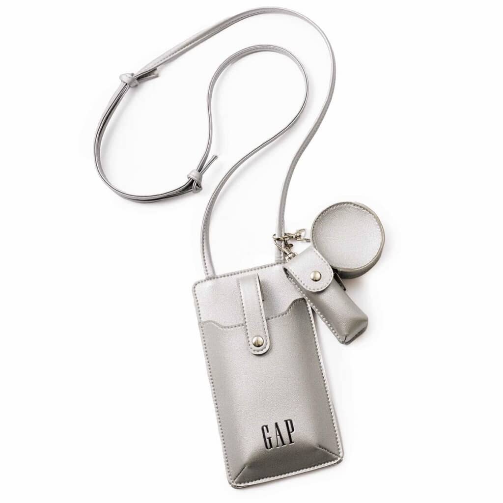 GAPのミニポーチつきスマホショルダーバッグ
