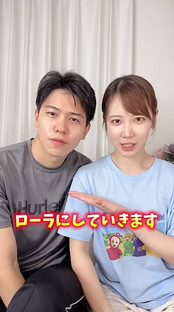 メイク前