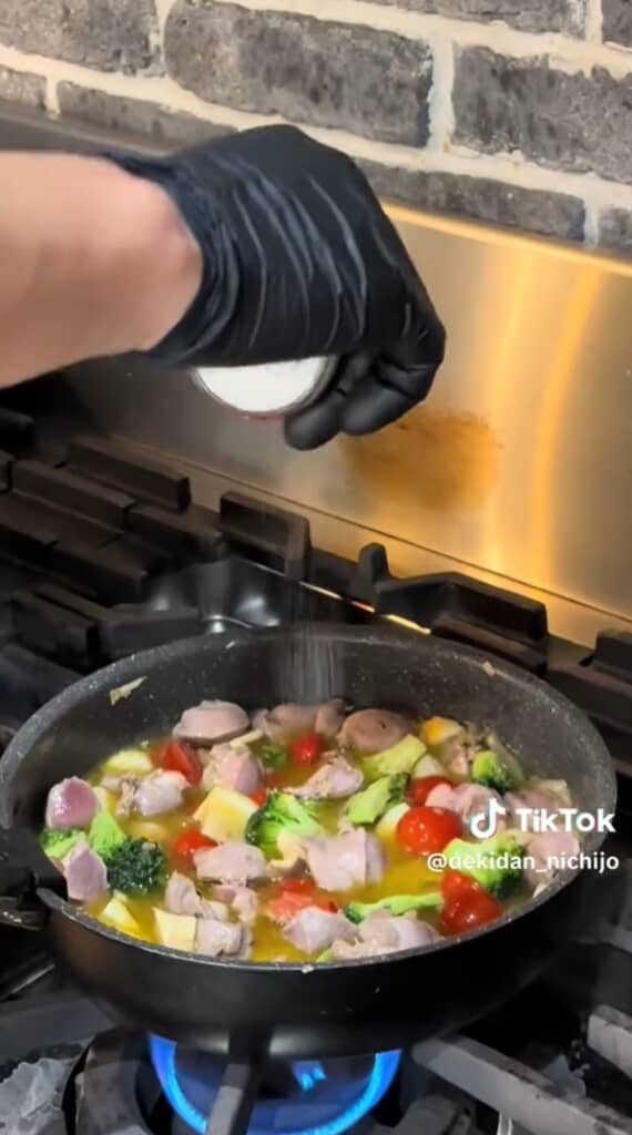 美味しそうなアヒージョ