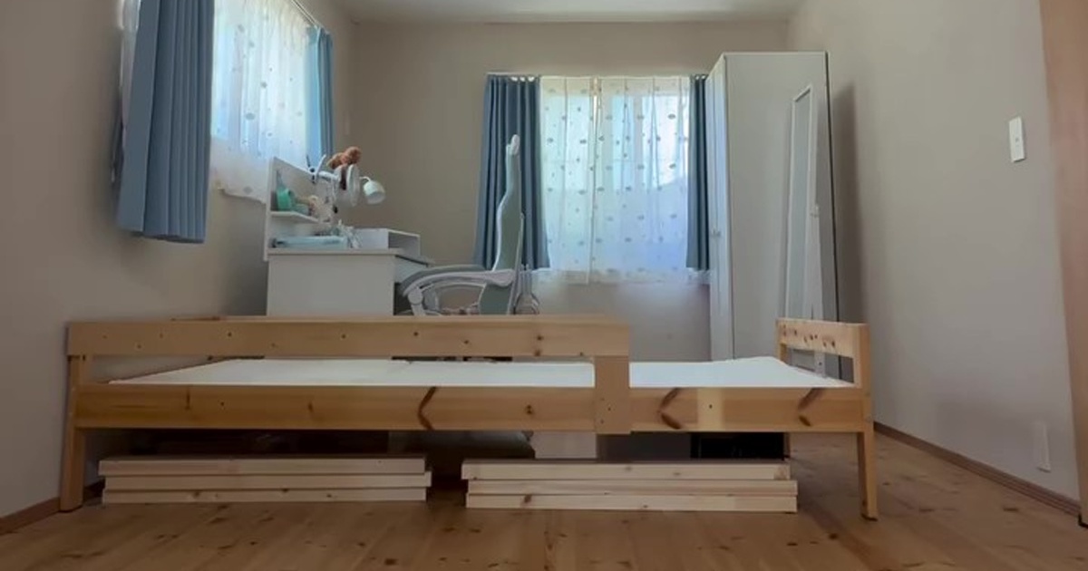 12畳の子ども部屋、娘のプライバシーを守るためお父さんが作ったのは……「その手があったか」「愛だなぁ」　圧巻のDIYが150万再生（1/3） | リフォーム・リノベーション・DIY ねとらぼ