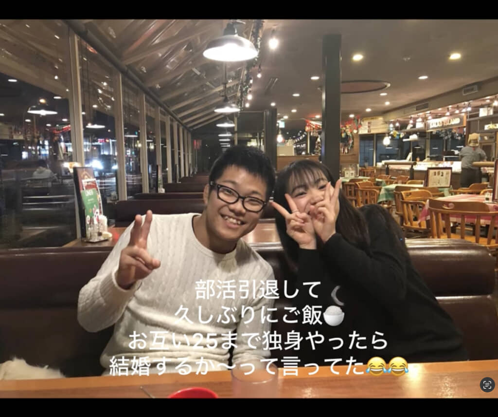 「25歳までに独身だったら結婚するか」と話していたとのこと