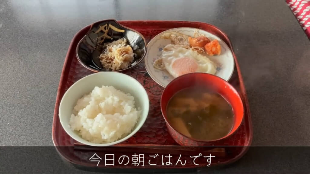 見ているだけでお腹が空いてくる朝ごはんです！