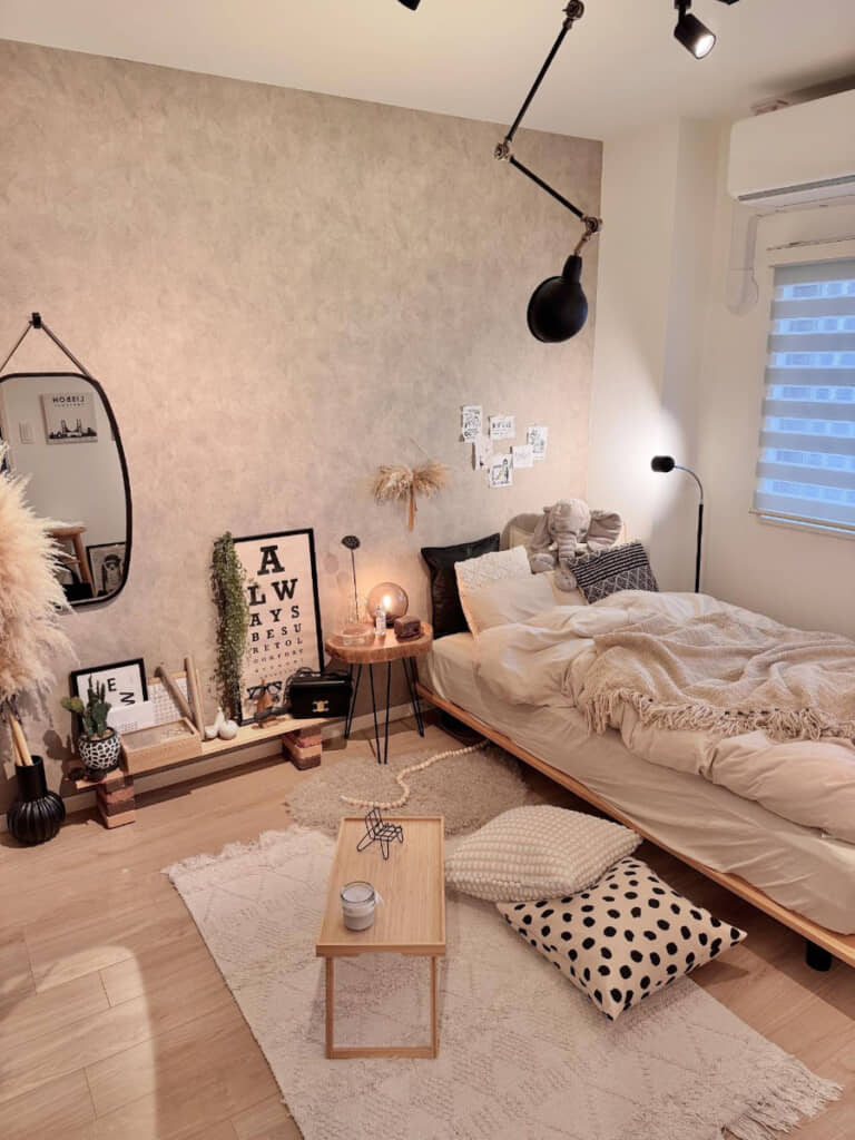 arasaさんの部屋に変わった現在（アフター）