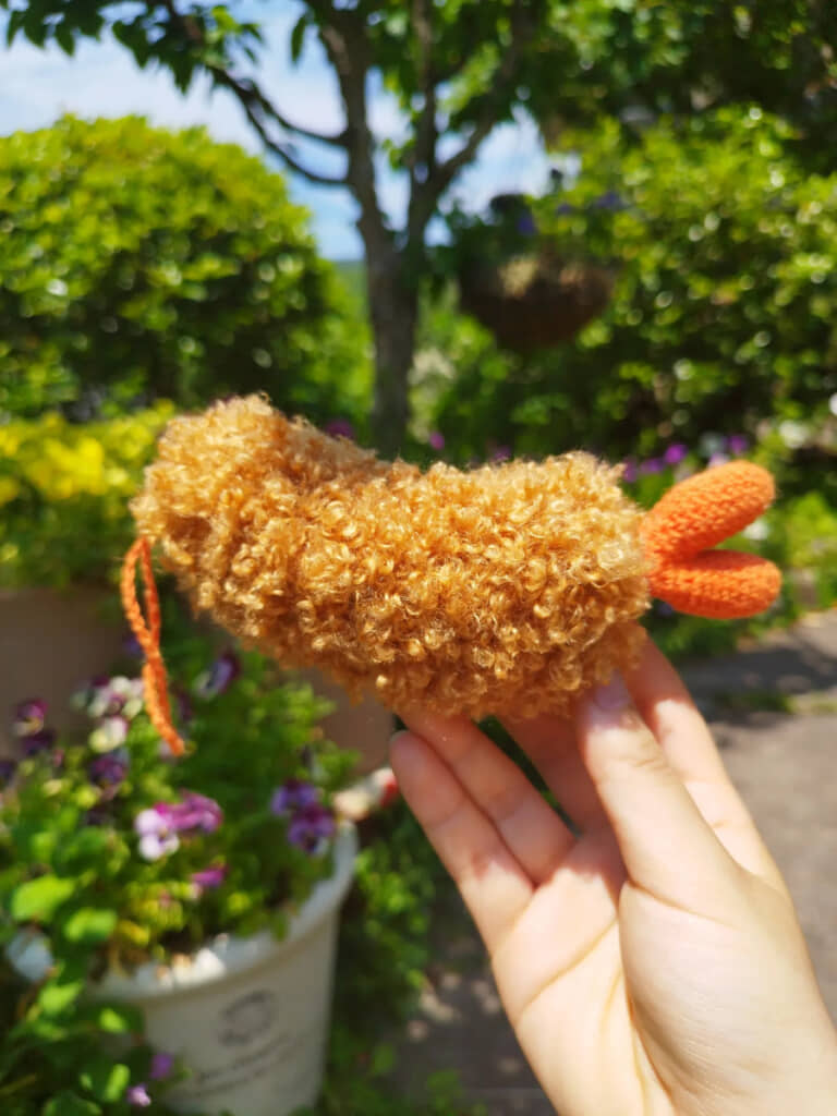 エビフライリップケースがかわいい！