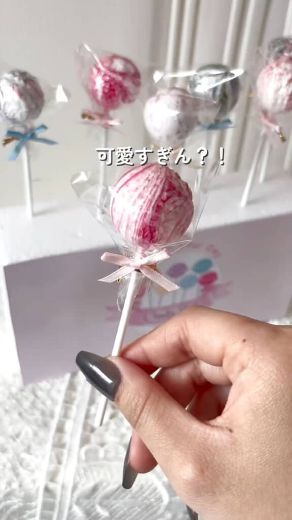 ダイソー商品だけで作るロリポップキャンディー