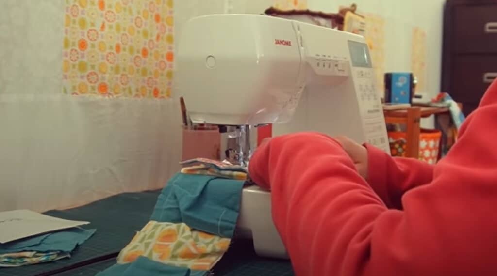 縦の列をつなげていきます